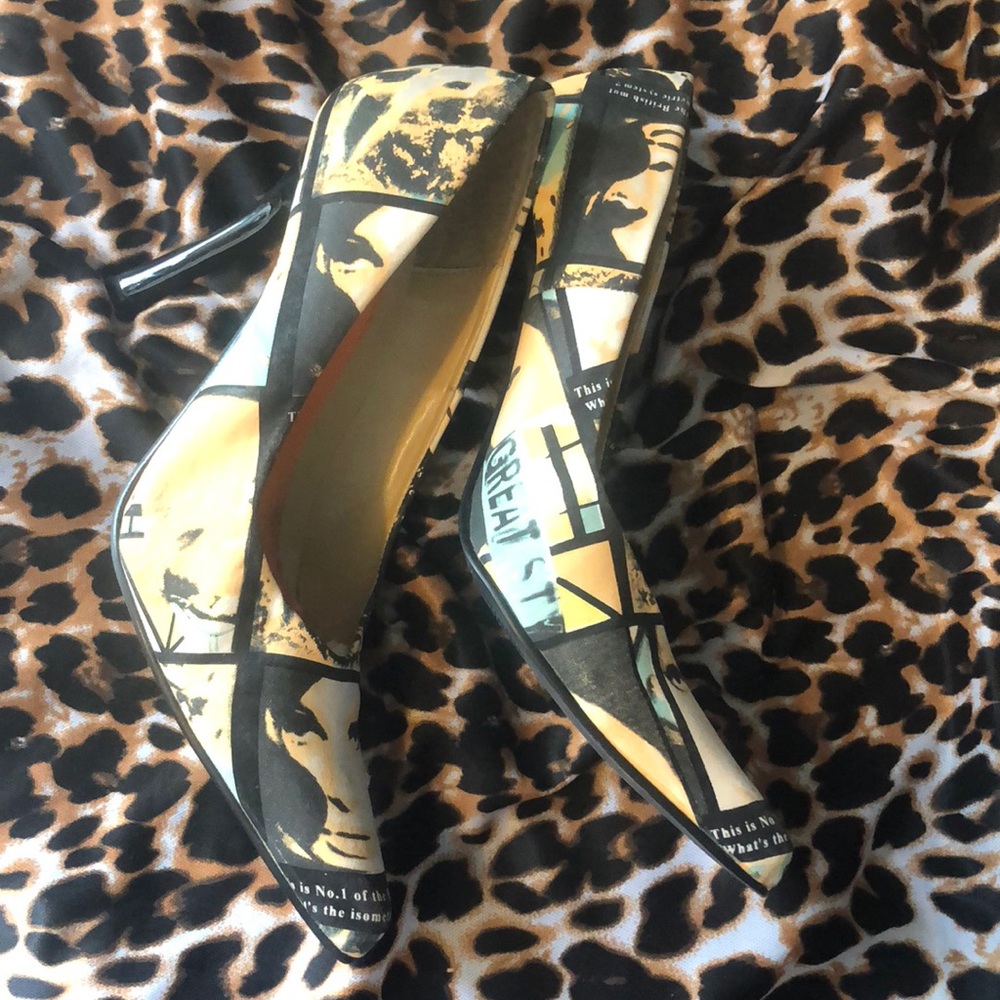 Multi colored heels - Picture 3 of 6